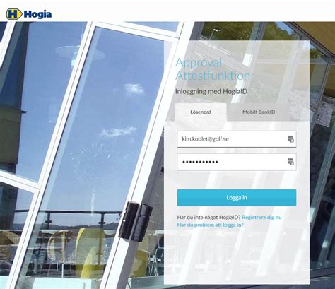 hogia approval manager login